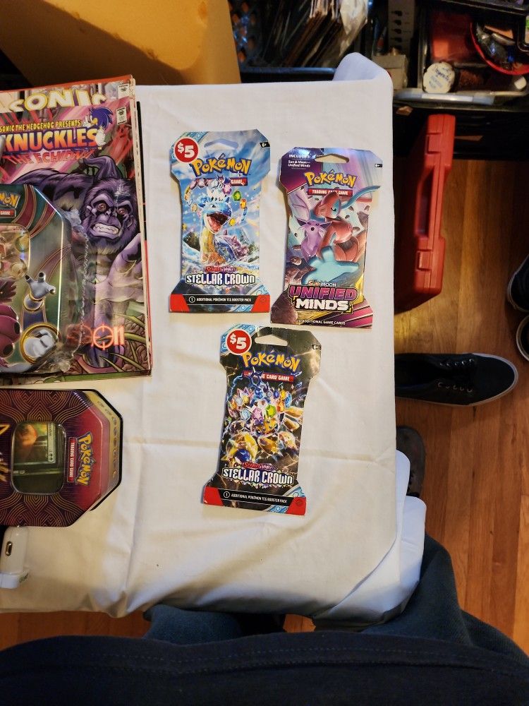 Unopened Packs Of Pokémon Cards