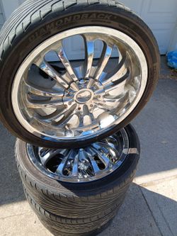 Wheels, 22") 5 lug, Universal  pattern