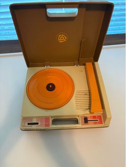 Vintage Fisher Price record player