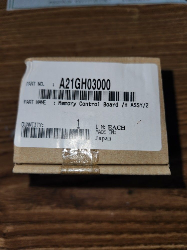 Konica Minolta Memory Control Board /H Assy/2 (A21GH03000)