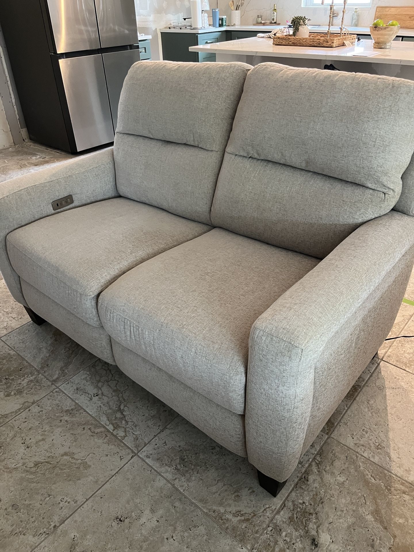 Dual Electric Loveseat