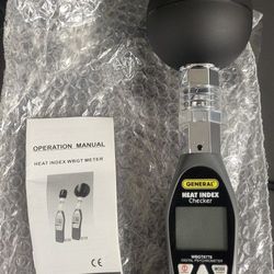 Deluxe WBGT Heat Index Monitor.