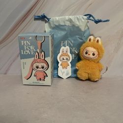 Authentic PopMart Labubu Pin For Love — Confirmed “Y”