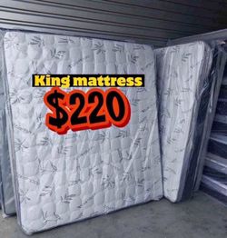 King size pillow top mattress