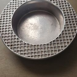Vintage Wilton Pewter Wine Holder Made In Columbia USA