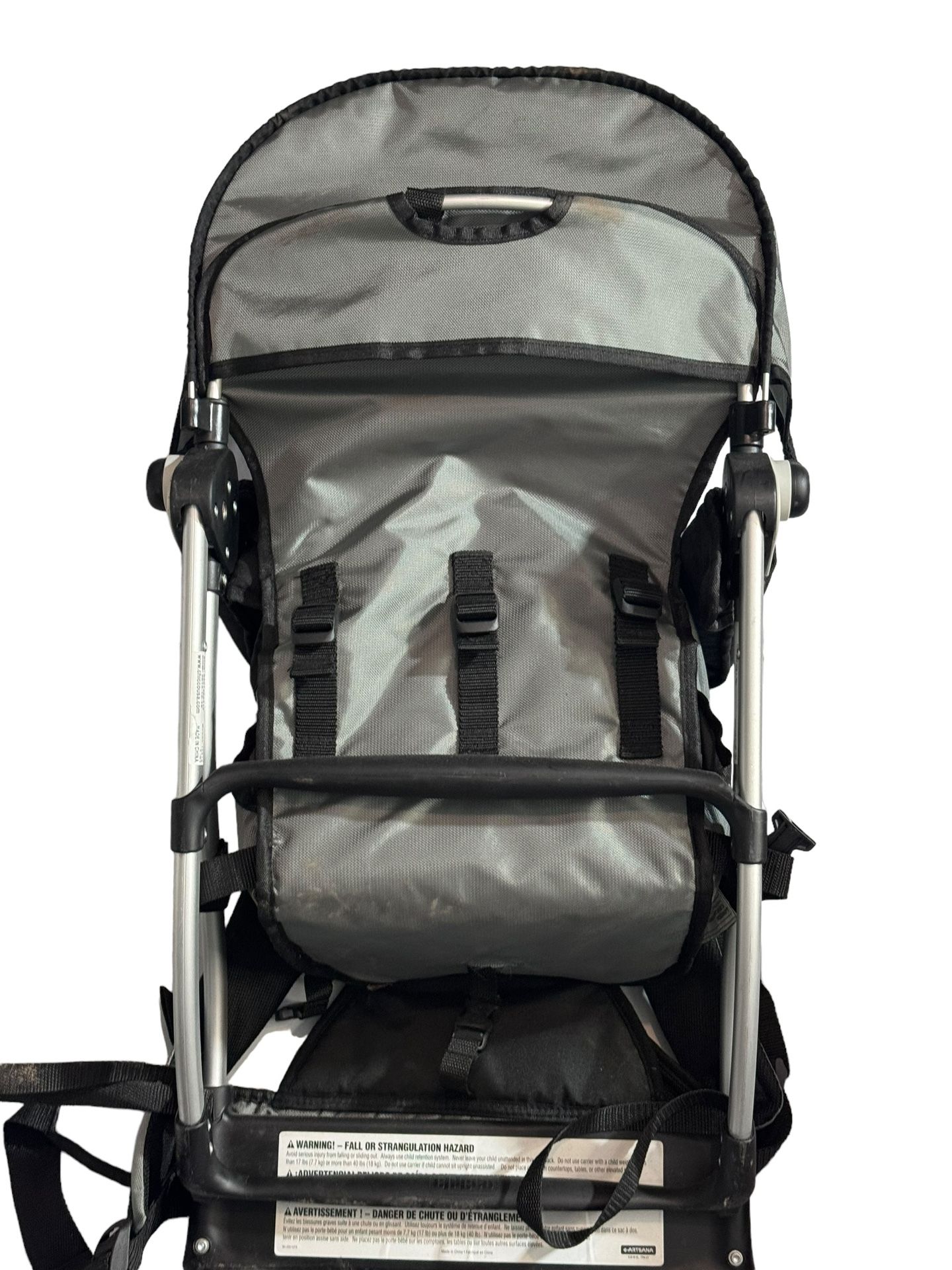 Chicco SmartSupport Aluminum Frame Backpack Carrier - Lightweight Baby Backpack