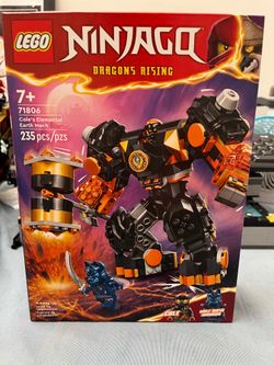 Lego Ninjago Coles elemental power up mech