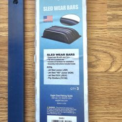 Pack Of 3, EAGLE CLAW, SHAPPELL, SWB1, SLED WEAR BARS