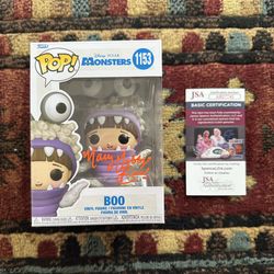 Mary Gibbs Signed Boo Funko Pop #1153