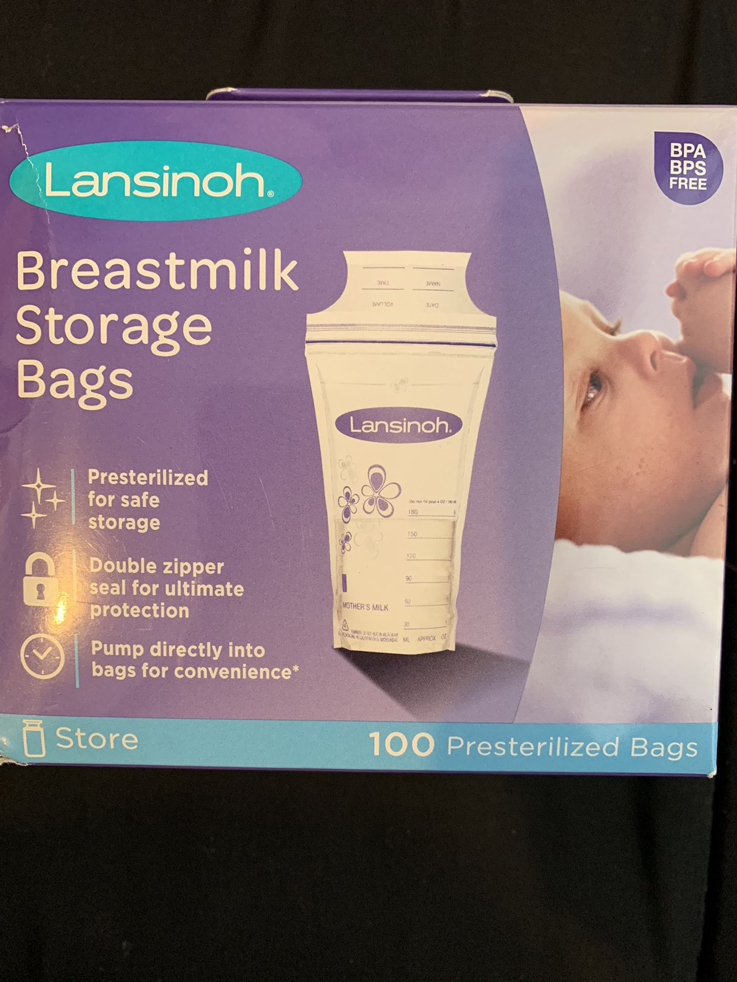 Lansinoh Breastmilk Storage Bags 100