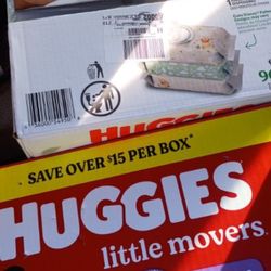Huggies Diapers & Wipes 