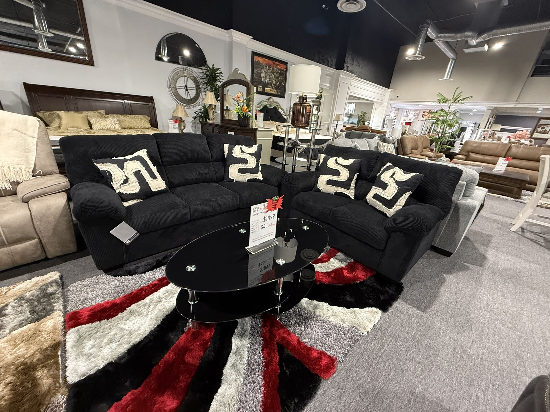 2 Pc Sofa And Loveseat