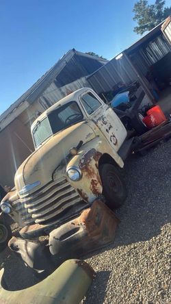 1953 Chevy Converted to flatbed trade for dyna or bagger