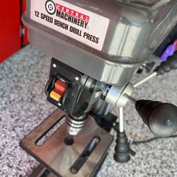 12 SPEED BENCH DRILL PRESS