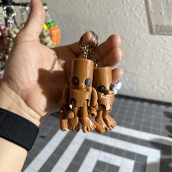 3d Printed Trun Trun Trun Sahur Keychains 