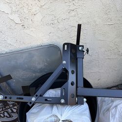 Motorcycle hitch hauler