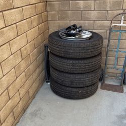 Original OEM Tires, Rims, Shocks and Spring