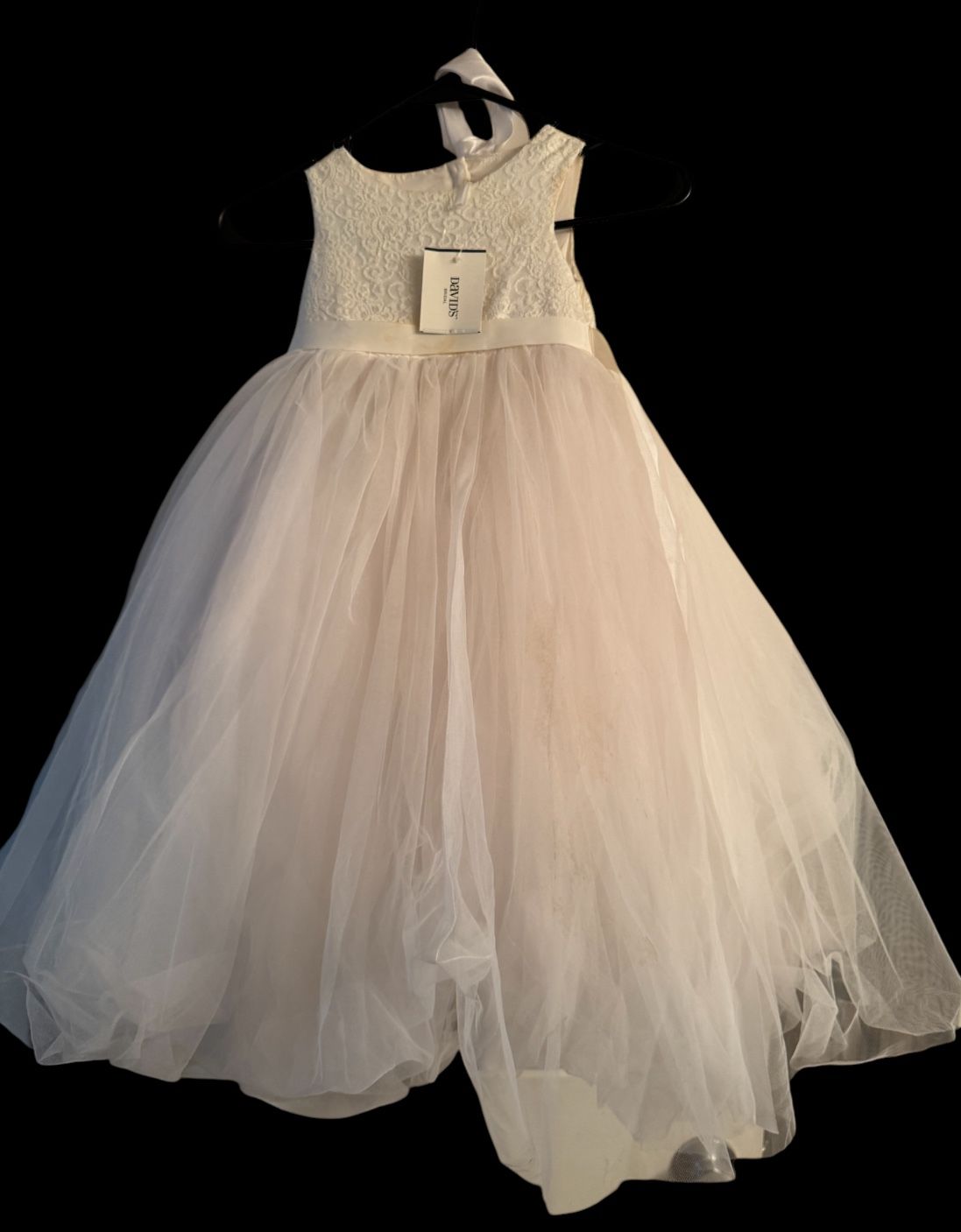 (3)T  Girls White Dress