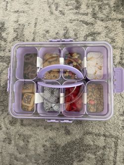 Purple Snack Organizer