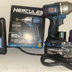 Hercules Torque Drill + Charger And Battery (usually Sold Separately)