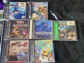 Play station 1 games