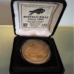 30th Anniversary 1(contact info removed) Ralph Wilson Stadium Coin