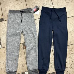 NWT Range boys fleece joggers 2 pack size S 8