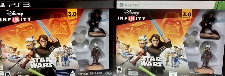 Disney infinity 3.0 starter packs ( ps3, Xbox 360 Wii U)