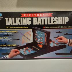Sealed 1989 Milton Bradley Electronic Talking Battleship 