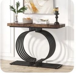 Modern Console Table – 39” Entryway or Sofa Table – Excellent Condition