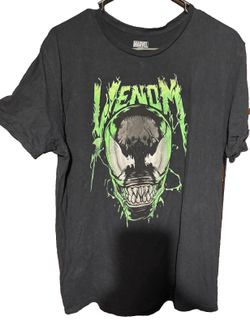 Venom Comic Book Marvel S/S Tee shirt Men's Size L Black