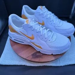 Nike Air Max Excee White And University Gold Size 10