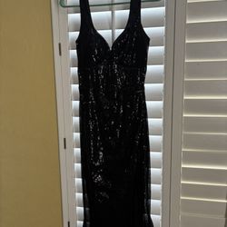 Windsor Black Sequin Dress