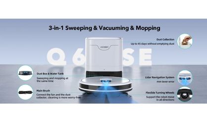 Robot vacuum & mop all in one new