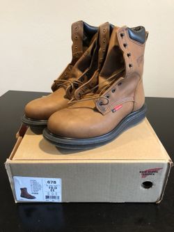 Red wing boots best sale 676