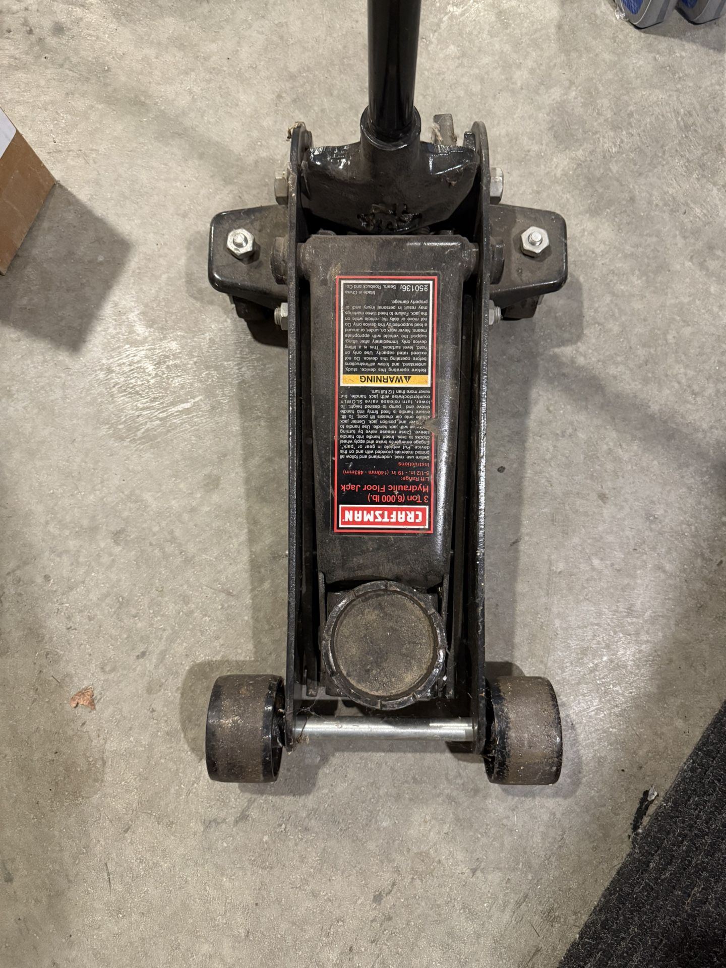 Craftsman Floor Jack 3 Ton