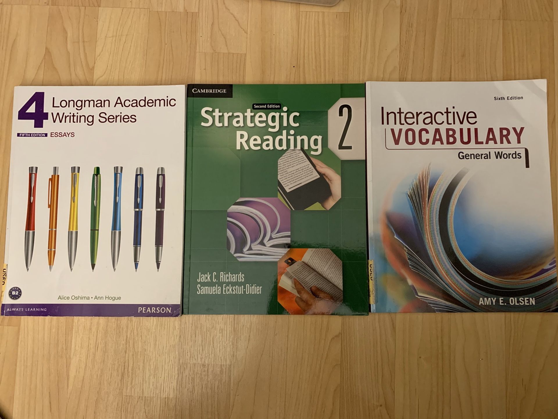 ESL books Longman Writing Reading Vocabulary