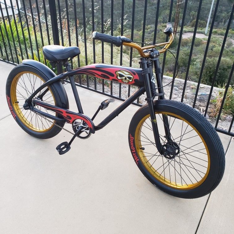 24in Felt Beach Cruiser Hot Wheels 3 Speed El Segundo Edition Xlnt Condition