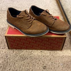 Boys Brown Dress Shoes