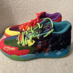 Puma MB1 Lamelo Be You Green Gecko Red Blast