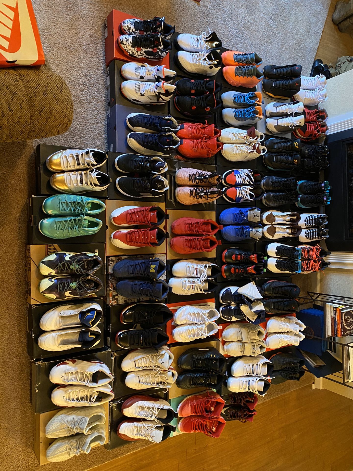 Jordan’s, Yeezy, Nike, Lebron sneakers