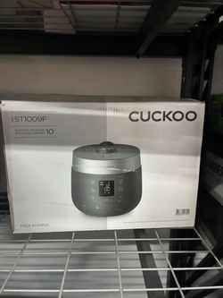 CUCKOO Twin Pressure Rice Cooker 10-Cup Uncooked / 20-Cup Cooked with Nonstick Inner Pot, Large Rice Maker & Warmer with 16 Menu Options, Open Cooking