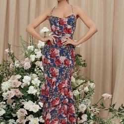 Floral Maxi Shein Dress