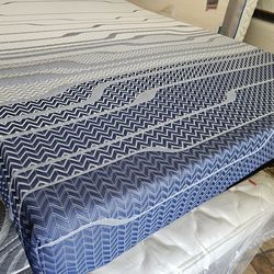 Mattress and box spring queen size