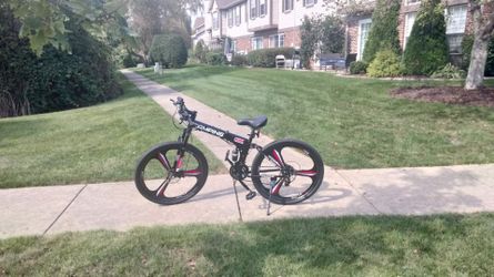 Bike - 26" Mountain Bikes - Full suspension folding 21 speed bikes