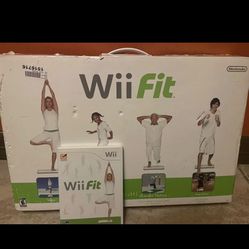 Wii Fit Board With Game 