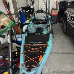 Vanhunks Zambezi 12’6  Kayak  Petal Drive