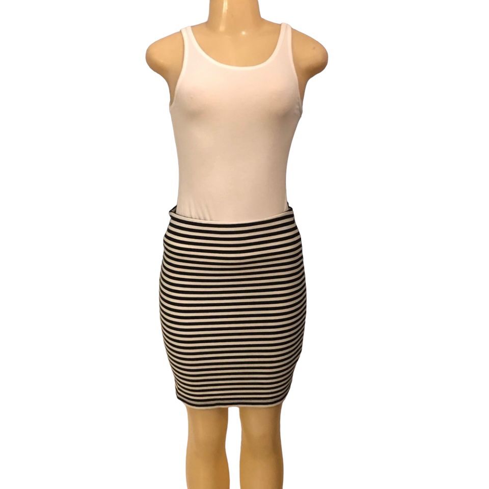Old Navy Sz S Women’s Striped Pencil Skirt