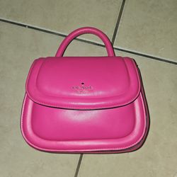 Kate spade puffy cross bag hot pink