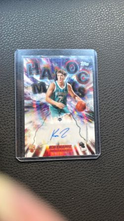 TOPPS KON KNUEPPEL HAVOC MARKS AUTO AUTOGRAPH ROOKIE RC HORNETS